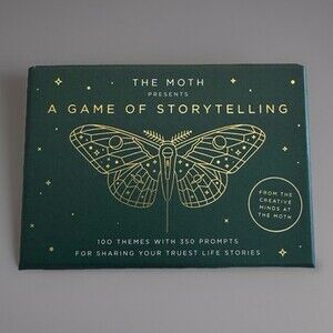 The Moth Presents: A Game of Storytelling Card Deck - 100 Themes 350 Prompts NEW